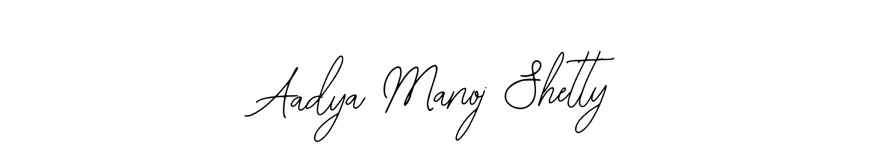 This is the best signature style for the Aadya Manoj Shetty name. Also you like these signature font (Bearetta-2O07w). Mix name signature. Aadya Manoj Shetty signature style 12 images and pictures png