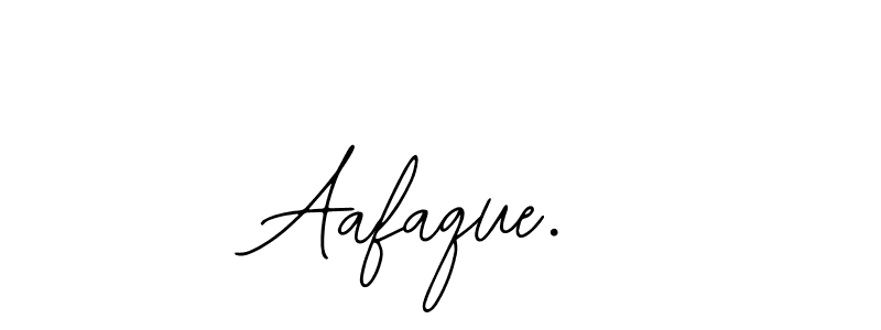 Make a beautiful signature design for name Aafaque.. With this signature (Bearetta-2O07w) style, you can create a handwritten signature for free. Aafaque. signature style 12 images and pictures png