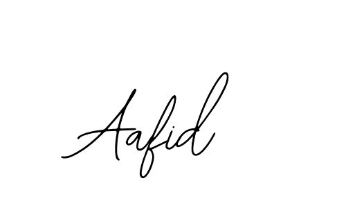 How to make Aafid name signature. Use Bearetta-2O07w style for creating short signs online. This is the latest handwritten sign. Aafid signature style 12 images and pictures png