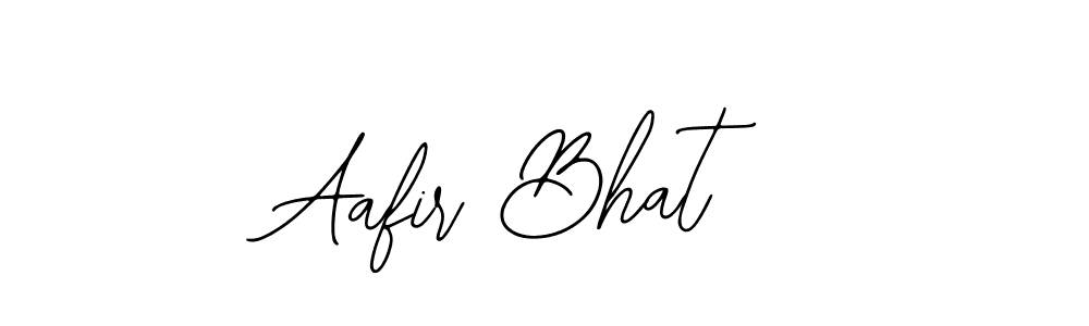 Design your own signature with our free online signature maker. With this signature software, you can create a handwritten (Bearetta-2O07w) signature for name Aafir Bhat. Aafir Bhat signature style 12 images and pictures png