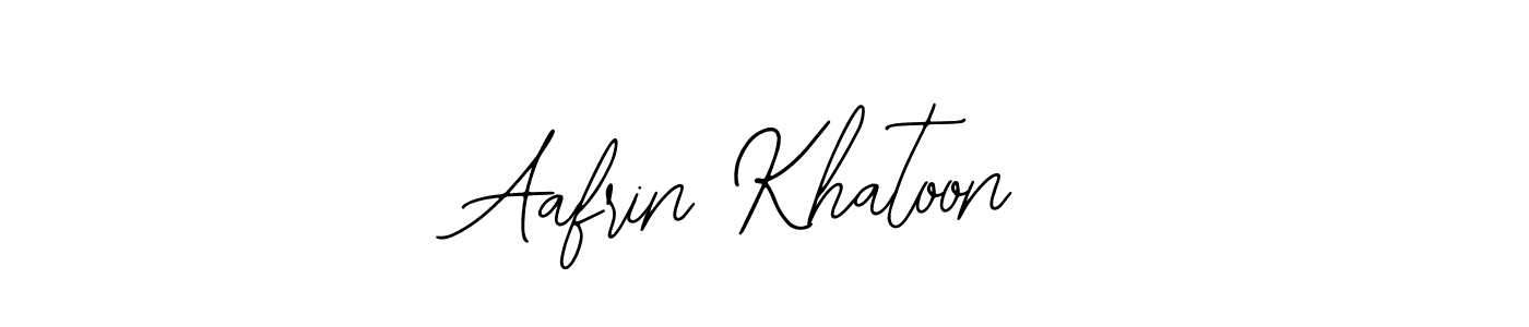 How to make Aafrin Khatoon name signature. Use Bearetta-2O07w style for creating short signs online. This is the latest handwritten sign. Aafrin Khatoon signature style 12 images and pictures png