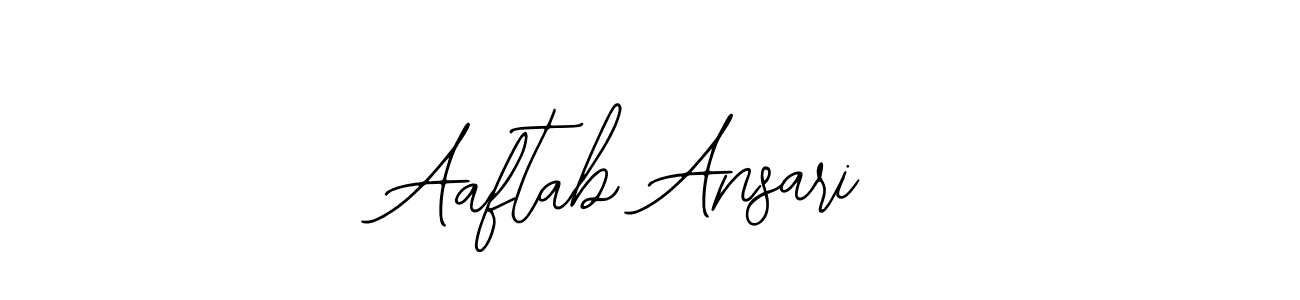 if you are searching for the best signature style for your name Aaftab Ansari. so please give up your signature search. here we have designed multiple signature styles  using Bearetta-2O07w. Aaftab Ansari signature style 12 images and pictures png