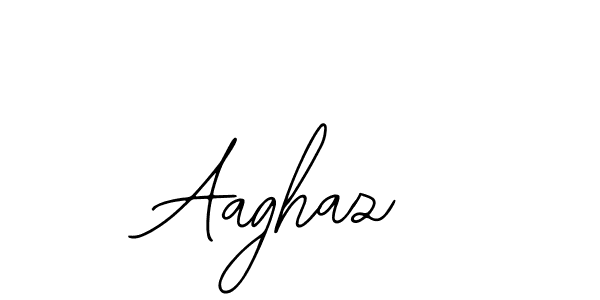 Design your own signature with our free online signature maker. With this signature software, you can create a handwritten (Bearetta-2O07w) signature for name Aaghaz. Aaghaz signature style 12 images and pictures png