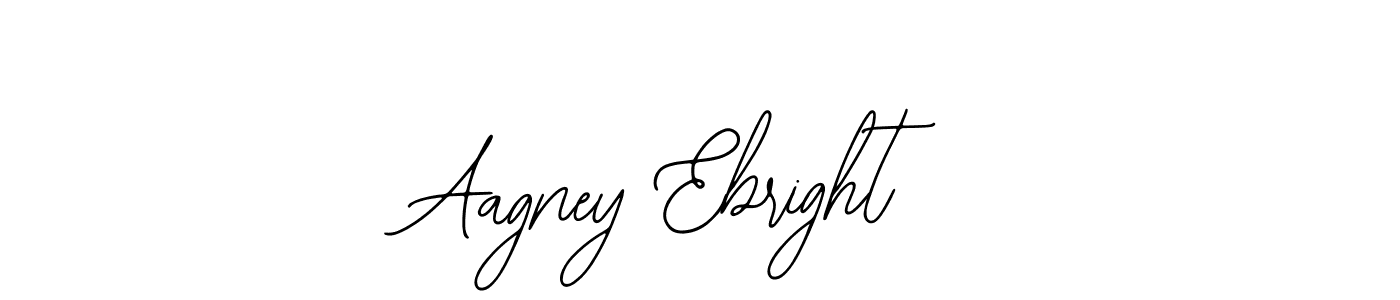 Make a beautiful signature design for name Aagney Ebright. Use this online signature maker to create a handwritten signature for free. Aagney Ebright signature style 12 images and pictures png