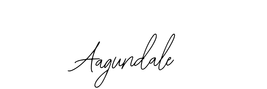 How to make Aagundale name signature. Use Bearetta-2O07w style for creating short signs online. This is the latest handwritten sign. Aagundale signature style 12 images and pictures png