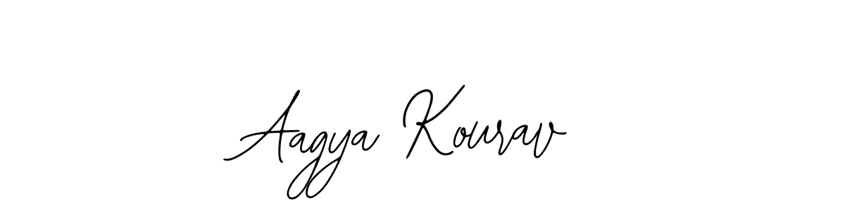 Also we have Aagya Kourav name is the best signature style. Create professional handwritten signature collection using Bearetta-2O07w autograph style. Aagya Kourav signature style 12 images and pictures png