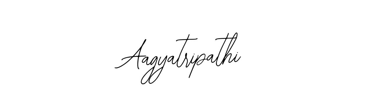 How to make Aagyatripathi signature? Bearetta-2O07w is a professional autograph style. Create handwritten signature for Aagyatripathi name. Aagyatripathi signature style 12 images and pictures png