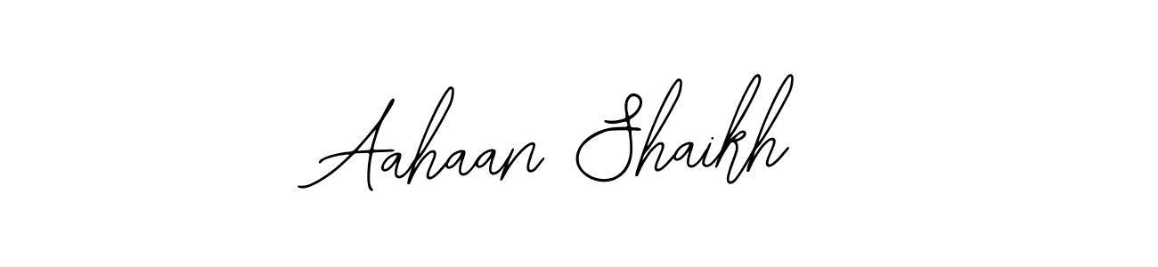 Similarly Bearetta-2O07w is the best handwritten signature design. Signature creator online .You can use it as an online autograph creator for name Aahaan Shaikh. Aahaan Shaikh signature style 12 images and pictures png