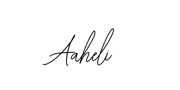 if you are searching for the best signature style for your name Aaheli. so please give up your signature search. here we have designed multiple signature styles  using Bearetta-2O07w. Aaheli signature style 12 images and pictures png