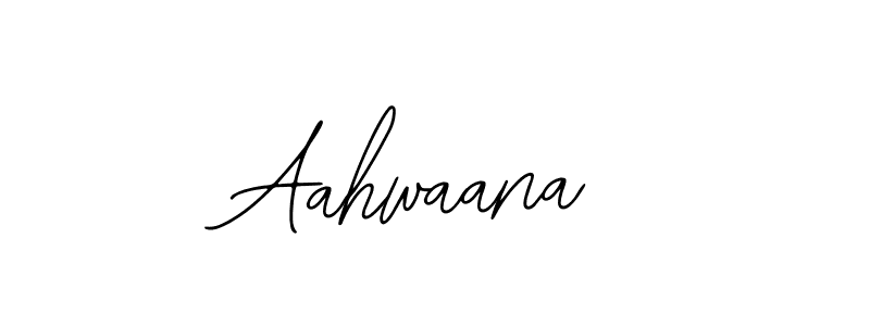 Design your own signature with our free online signature maker. With this signature software, you can create a handwritten (Bearetta-2O07w) signature for name Aahwaana. Aahwaana signature style 12 images and pictures png