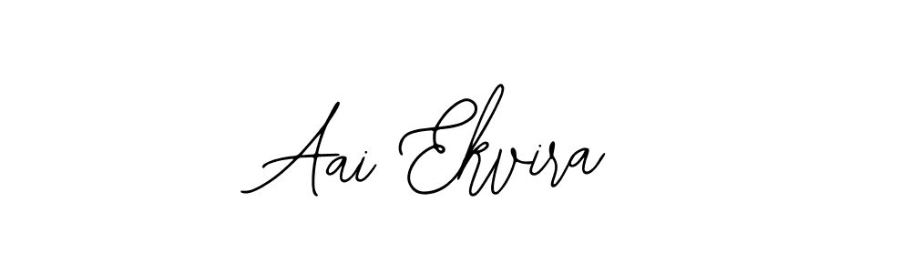 How to make Aai Ekvira signature? Bearetta-2O07w is a professional autograph style. Create handwritten signature for Aai Ekvira name. Aai Ekvira signature style 12 images and pictures png