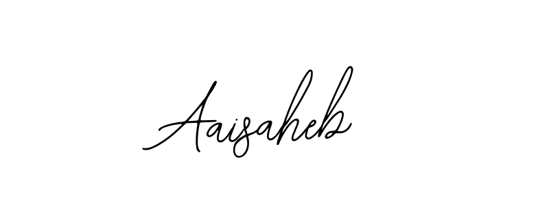 The best way (Bearetta-2O07w) to make a short signature is to pick only two or three words in your name. The name Aaisaheb include a total of six letters. For converting this name. Aaisaheb signature style 12 images and pictures png