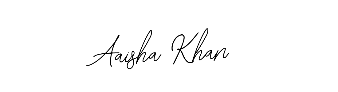 Similarly Bearetta-2O07w is the best handwritten signature design. Signature creator online .You can use it as an online autograph creator for name Aaisha Khan. Aaisha Khan signature style 12 images and pictures png