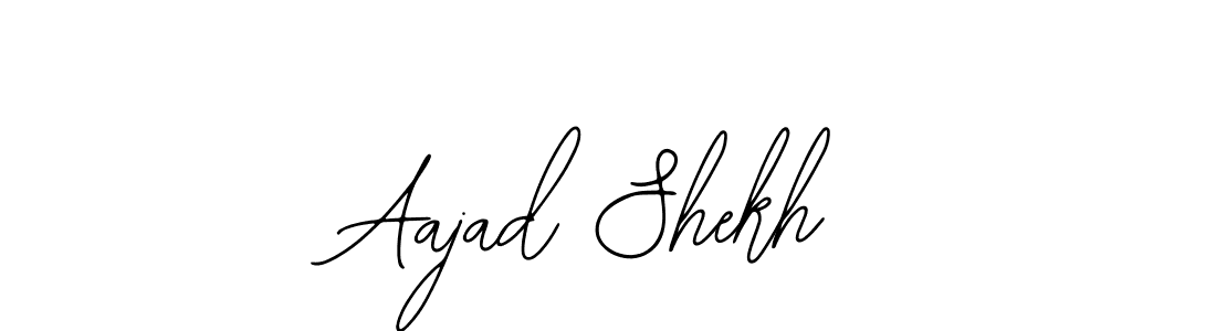 Make a beautiful signature design for name Aajad Shekh. With this signature (Bearetta-2O07w) style, you can create a handwritten signature for free. Aajad Shekh signature style 12 images and pictures png