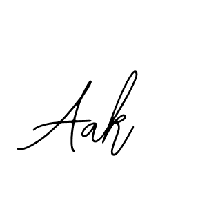 Use a signature maker to create a handwritten signature online. With this signature software, you can design (Bearetta-2O07w) your own signature for name Aak. Aak signature style 12 images and pictures png