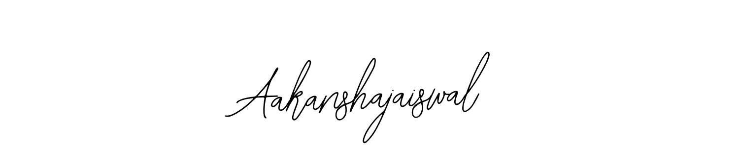 How to make Aakanshajaiswal name signature. Use Bearetta-2O07w style for creating short signs online. This is the latest handwritten sign. Aakanshajaiswal signature style 12 images and pictures png