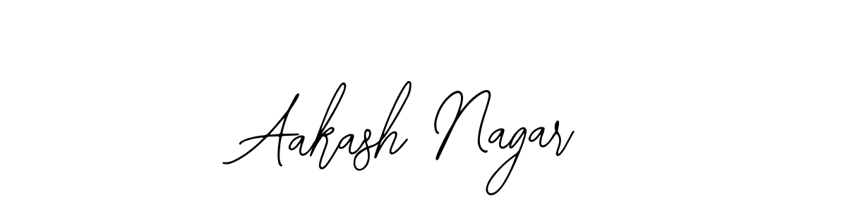 Use a signature maker to create a handwritten signature online. With this signature software, you can design (Bearetta-2O07w) your own signature for name Aakash Nagar. Aakash Nagar signature style 12 images and pictures png