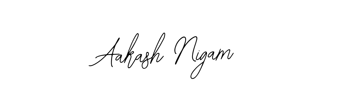 Also we have Aakash Nigam name is the best signature style. Create professional handwritten signature collection using Bearetta-2O07w autograph style. Aakash Nigam signature style 12 images and pictures png