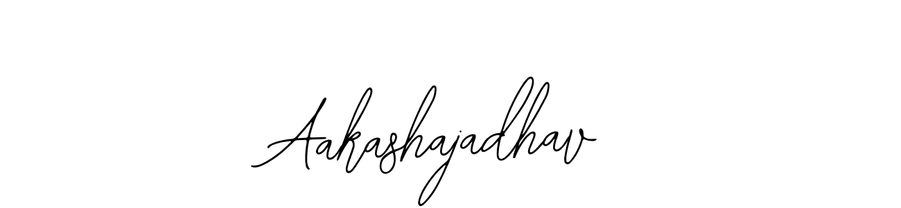 How to make Aakashajadhav name signature. Use Bearetta-2O07w style for creating short signs online. This is the latest handwritten sign. Aakashajadhav signature style 12 images and pictures png