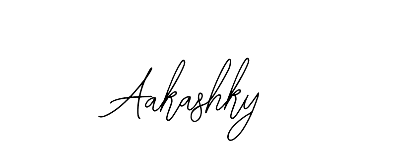 How to make Aakashky signature? Bearetta-2O07w is a professional autograph style. Create handwritten signature for Aakashky name. Aakashky signature style 12 images and pictures png
