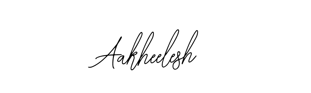 How to make Aakheelesh name signature. Use Bearetta-2O07w style for creating short signs online. This is the latest handwritten sign. Aakheelesh signature style 12 images and pictures png