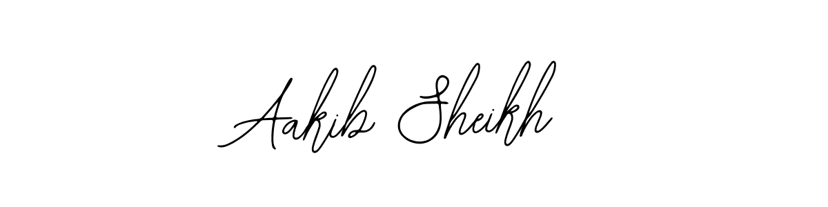 You should practise on your own different ways (Bearetta-2O07w) to write your name (Aakib Sheikh) in signature. don't let someone else do it for you. Aakib Sheikh signature style 12 images and pictures png