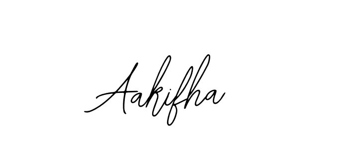 Use a signature maker to create a handwritten signature online. With this signature software, you can design (Bearetta-2O07w) your own signature for name Aakifha. Aakifha signature style 12 images and pictures png