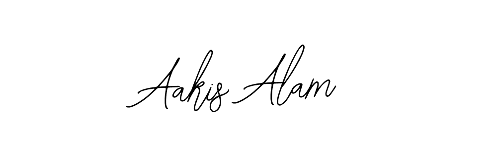 You should practise on your own different ways (Bearetta-2O07w) to write your name (Aakis Alam) in signature. don't let someone else do it for you. Aakis Alam signature style 12 images and pictures png