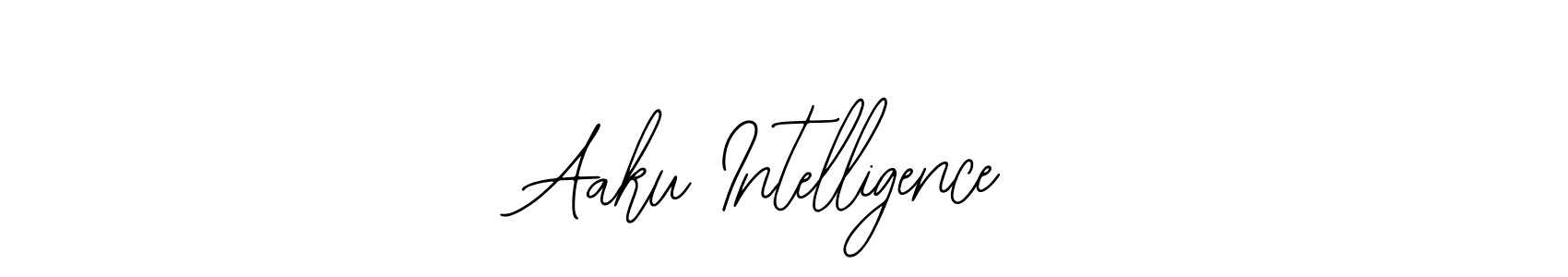 Make a beautiful signature design for name Aaku Intelligence. With this signature (Bearetta-2O07w) style, you can create a handwritten signature for free. Aaku Intelligence signature style 12 images and pictures png