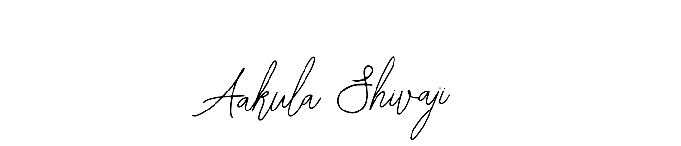 Bearetta-2O07w is a professional signature style that is perfect for those who want to add a touch of class to their signature. It is also a great choice for those who want to make their signature more unique. Get Aakula Shivaji name to fancy signature for free. Aakula Shivaji signature style 12 images and pictures png