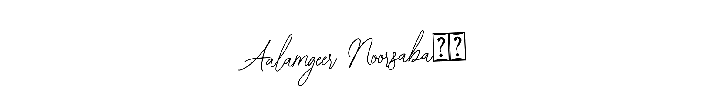 if you are searching for the best signature style for your name Aalamgeer Noorsaba❣️. so please give up your signature search. here we have designed multiple signature styles  using Bearetta-2O07w. Aalamgeer Noorsaba❣️ signature style 12 images and pictures png