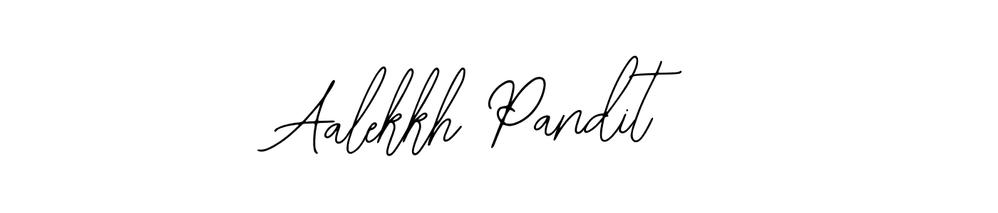 Make a short Aalekkh Pandit signature style. Manage your documents anywhere anytime using Bearetta-2O07w. Create and add eSignatures, submit forms, share and send files easily. Aalekkh Pandit signature style 12 images and pictures png