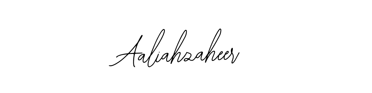 How to Draw Aaliahzaheer signature style? Bearetta-2O07w is a latest design signature styles for name Aaliahzaheer. Aaliahzaheer signature style 12 images and pictures png