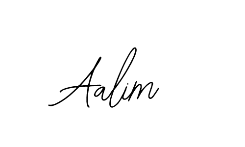 Design your own signature with our free online signature maker. With this signature software, you can create a handwritten (Bearetta-2O07w) signature for name Aalim. Aalim signature style 12 images and pictures png