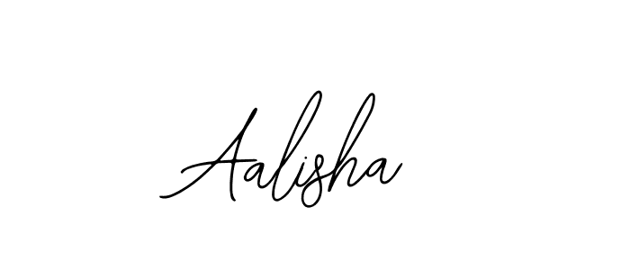 Design your own signature with our free online signature maker. With this signature software, you can create a handwritten (Bearetta-2O07w) signature for name Aalisha. Aalisha signature style 12 images and pictures png