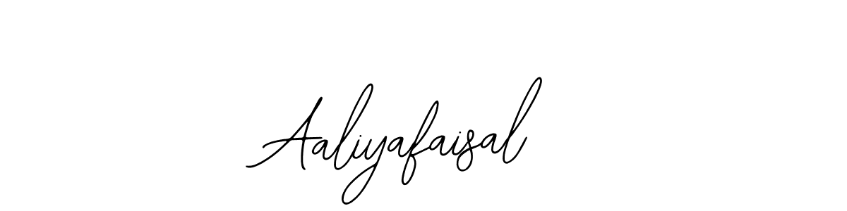 Make a beautiful signature design for name Aaliyafaisal. Use this online signature maker to create a handwritten signature for free. Aaliyafaisal signature style 12 images and pictures png