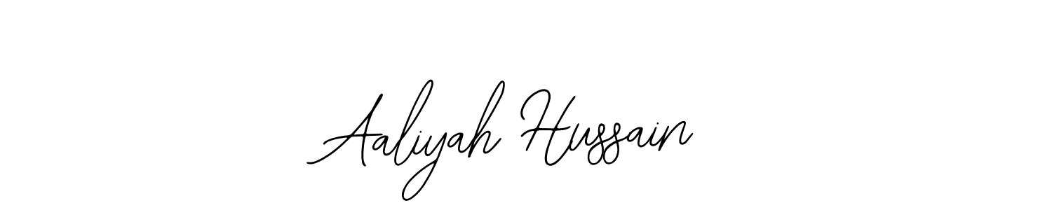 Aaliyah Hussain stylish signature style. Best Handwritten Sign (Bearetta-2O07w) for my name. Handwritten Signature Collection Ideas for my name Aaliyah Hussain. Aaliyah Hussain signature style 12 images and pictures png