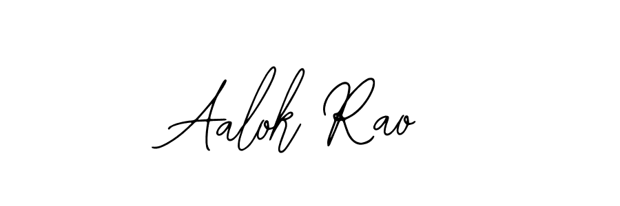 Design your own signature with our free online signature maker. With this signature software, you can create a handwritten (Bearetta-2O07w) signature for name Aalok Rao. Aalok Rao signature style 12 images and pictures png