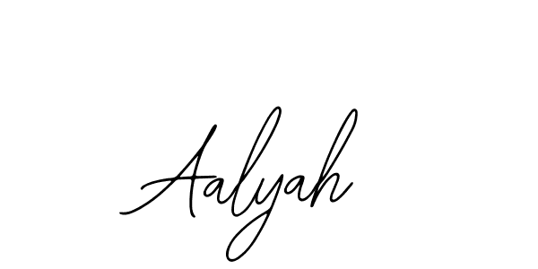 You should practise on your own different ways (Bearetta-2O07w) to write your name (Aalyah) in signature. don't let someone else do it for you. Aalyah signature style 12 images and pictures png
