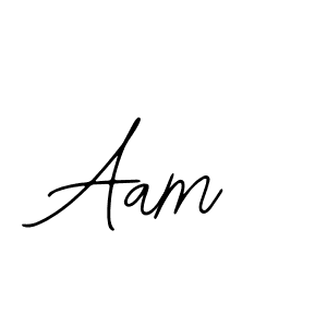 How to make Aam name signature. Use Bearetta-2O07w style for creating short signs online. This is the latest handwritten sign. Aam signature style 12 images and pictures png