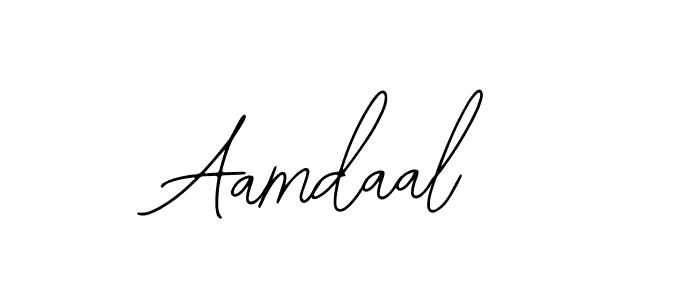 Make a beautiful signature design for name Aamdaal. With this signature (Bearetta-2O07w) style, you can create a handwritten signature for free. Aamdaal signature style 12 images and pictures png