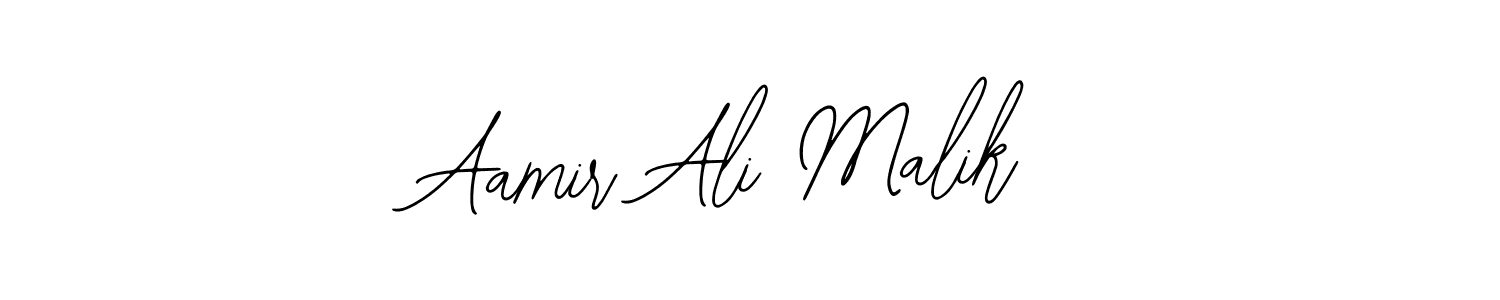 Make a beautiful signature design for name Aamir Ali Malik. Use this online signature maker to create a handwritten signature for free. Aamir Ali Malik signature style 12 images and pictures png