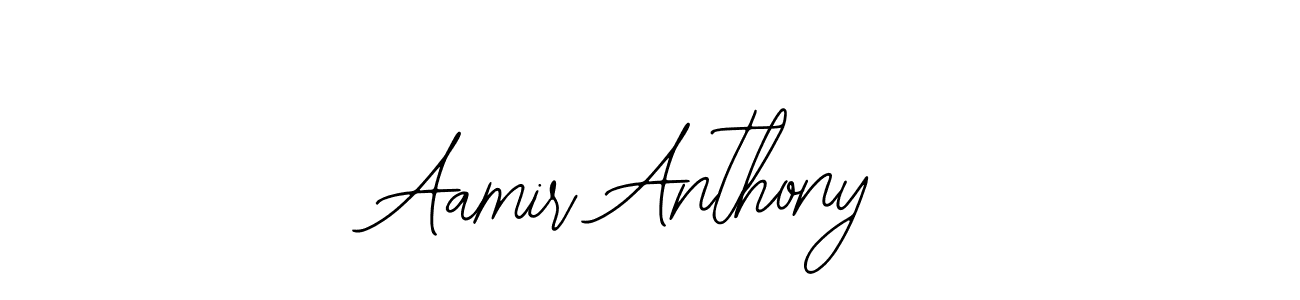 Similarly Bearetta-2O07w is the best handwritten signature design. Signature creator online .You can use it as an online autograph creator for name Aamir Anthony. Aamir Anthony signature style 12 images and pictures png
