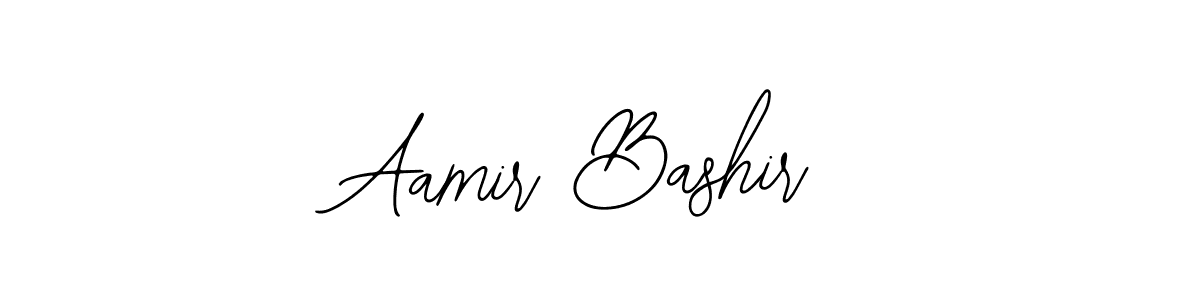 Similarly Bearetta-2O07w is the best handwritten signature design. Signature creator online .You can use it as an online autograph creator for name Aamir Bashir. Aamir Bashir signature style 12 images and pictures png