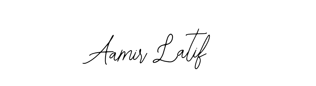 Also You can easily find your signature by using the search form. We will create Aamir Latif name handwritten signature images for you free of cost using Bearetta-2O07w sign style. Aamir Latif signature style 12 images and pictures png