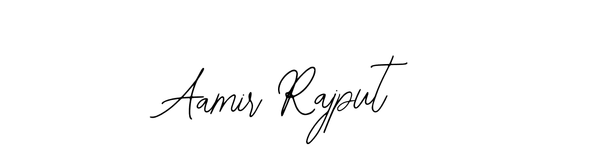 You should practise on your own different ways (Bearetta-2O07w) to write your name (Aamir Rajput) in signature. don't let someone else do it for you. Aamir Rajput signature style 12 images and pictures png