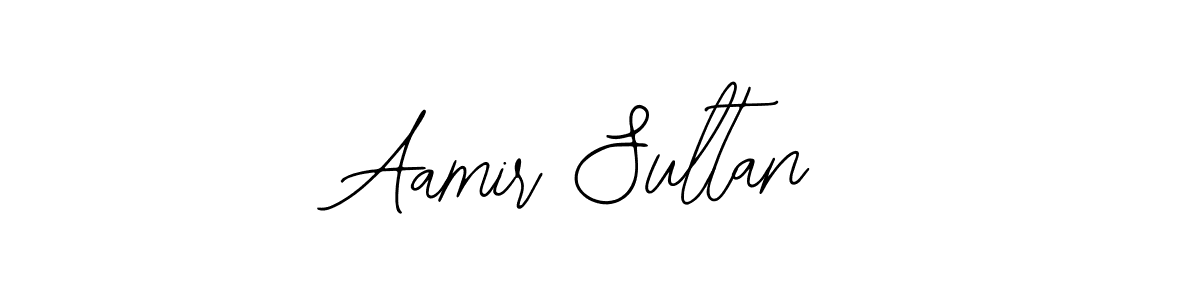 You should practise on your own different ways (Bearetta-2O07w) to write your name (Aamir Sultan) in signature. don't let someone else do it for you. Aamir Sultan signature style 12 images and pictures png