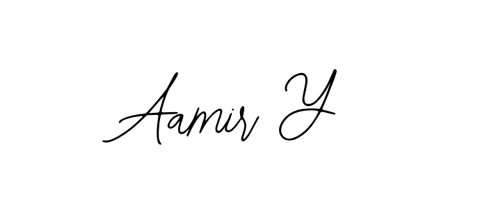 How to make Aamir Y signature? Bearetta-2O07w is a professional autograph style. Create handwritten signature for Aamir Y name. Aamir Y signature style 12 images and pictures png