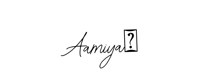 How to make Aamiya❤ signature? Bearetta-2O07w is a professional autograph style. Create handwritten signature for Aamiya❤ name. Aamiya❤ signature style 12 images and pictures png