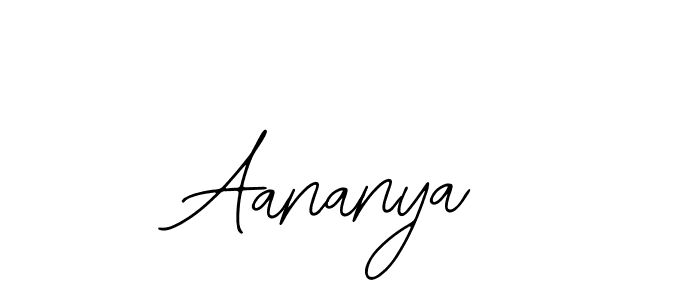 Use a signature maker to create a handwritten signature online. With this signature software, you can design (Bearetta-2O07w) your own signature for name Aananya. Aananya signature style 12 images and pictures png